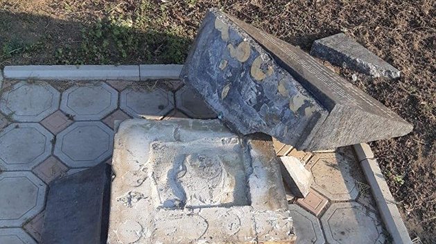 В Одесской области разрушили памятник героям-ликвидатором аварии на ЧАЭС