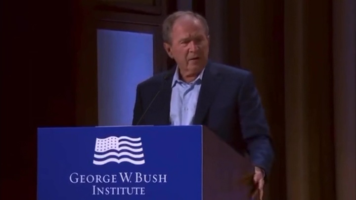 Бывший президент Соединённых Штатов Америки Джордж Буш-младший