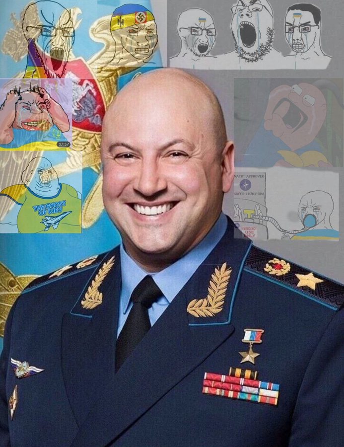 Командующий группировкой сил РФ в зоне специальной военной операции Сергей Суровикин