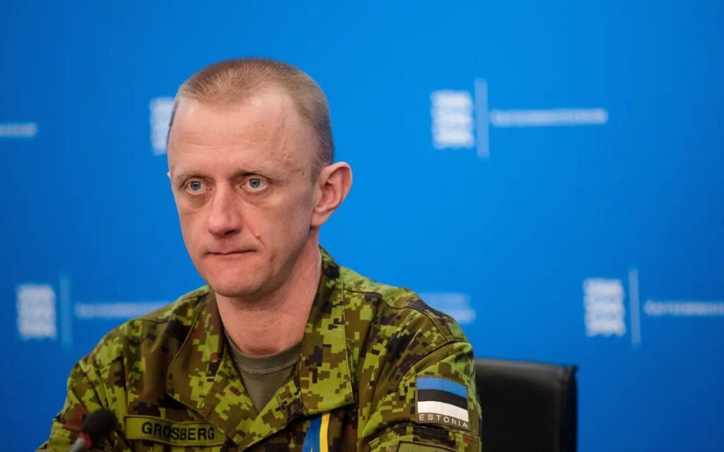 Глава разведцентра Сил обороны Эстонии Марг Гросберг