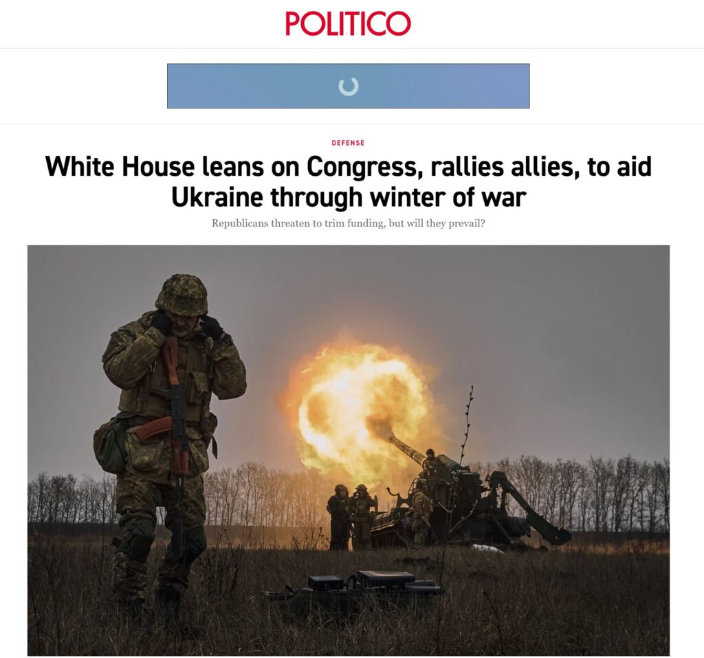 Белый дом опирается на Конгресс, сплачивает союзников, чтобы помочь Украине пережить зиму войны