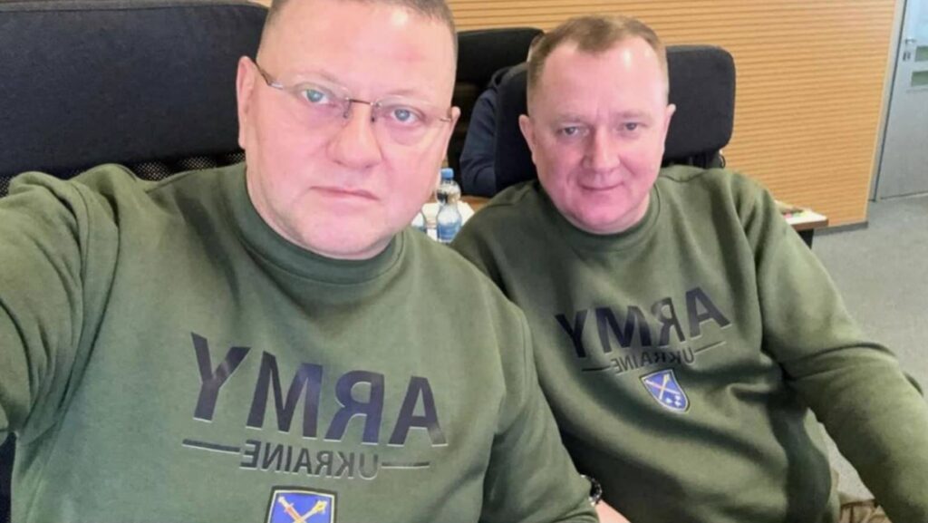 Главнокомандующий ВСУ Валерий Залужный и начальник Генштаба Сергей Шаптала