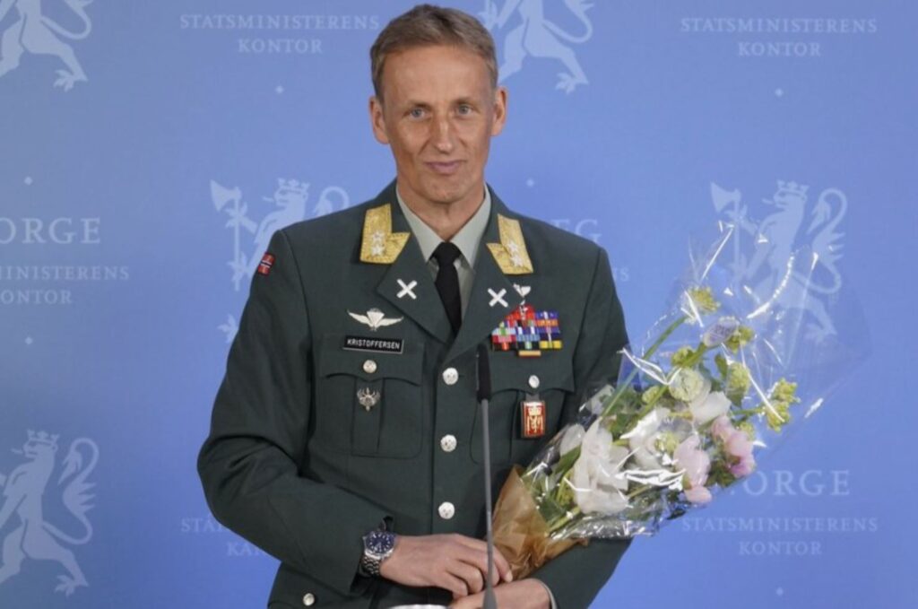 Главнокомандующий вооружёнными силами Норвегии Эйрик Кристофферсен